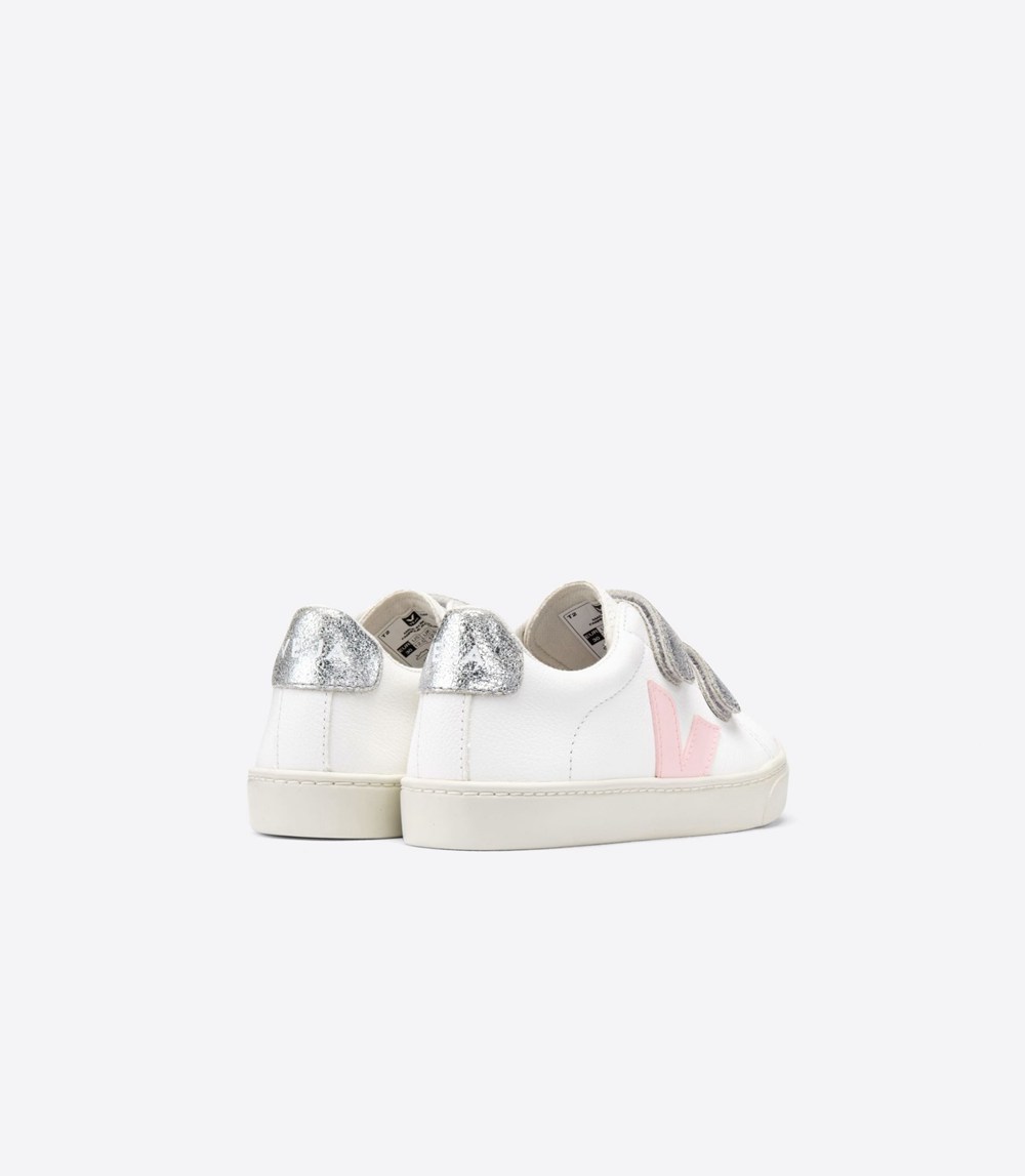 Veja Sneakers Kids - Esplar Velcro Chromefree - White - 0576HUKTE